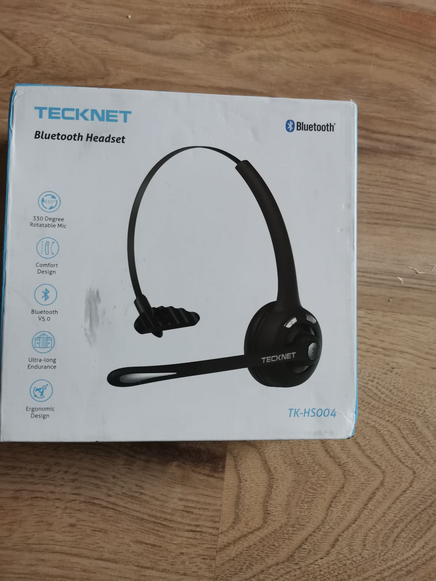 Zestaw słuchawkowy Bluetooth TECKNET TK-HS004 Redukcja szumów