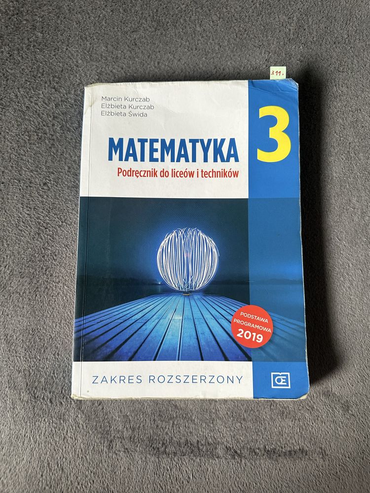 Podręcznik Matematyka 3