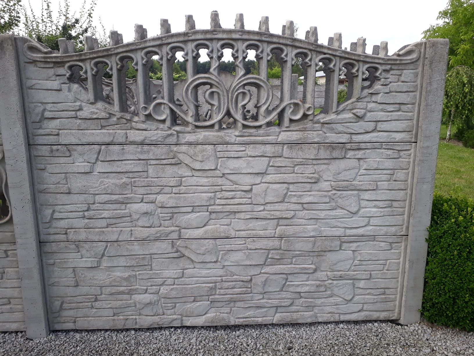 Ogrodzenie Betonowe 2m x 0,5m