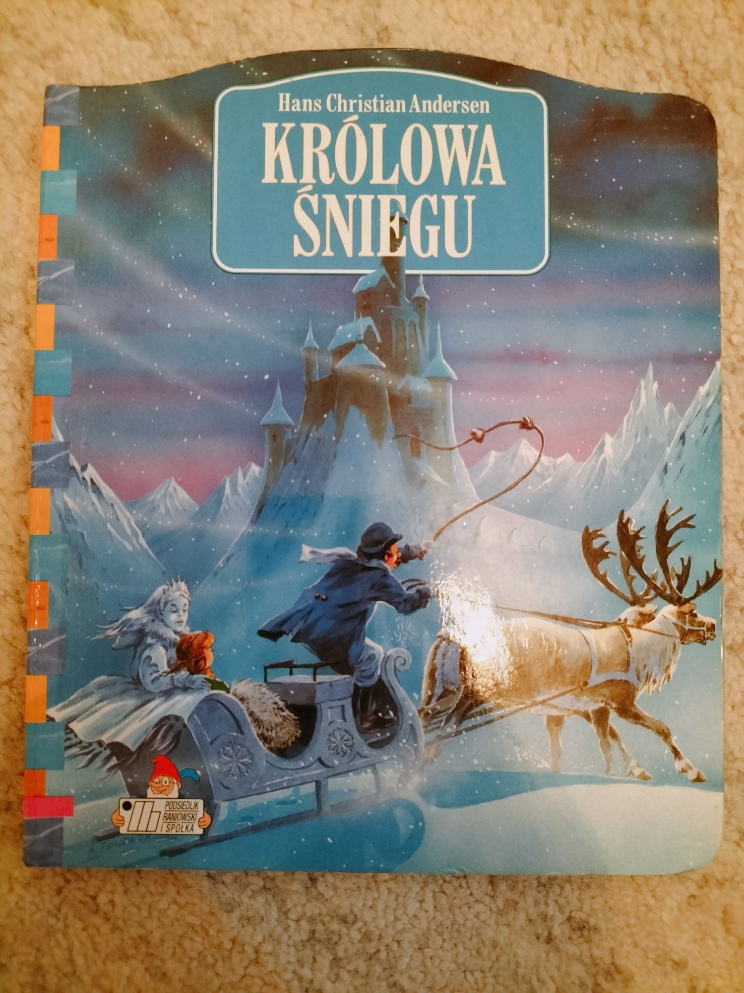 Książeczka pt "Królowa śniegu"