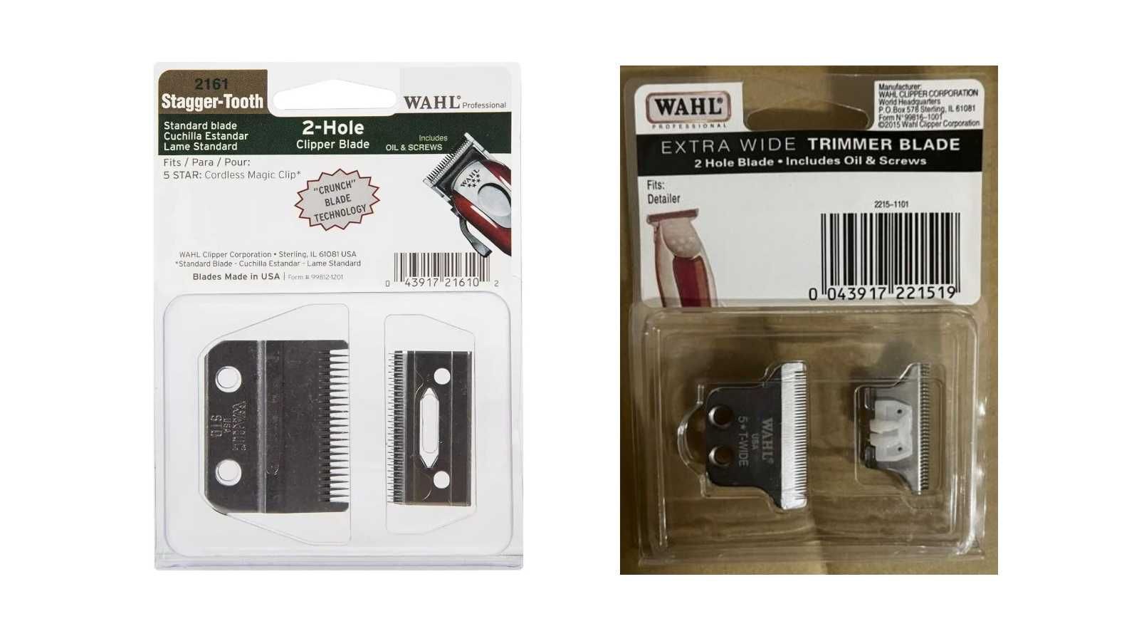 Ножі для Wahl Magic Clip Cordless 2161, Wahl Extra Wide 02215-110