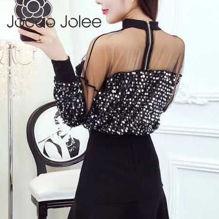 blusa em chiffon e lantejoulas, linda para passagem de ano