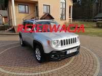 Jeep Renegade Salon Polska ! Stan BDB ! Bezwypadkowy ! LIMITED ! Napęd 4x4! EURO6 FV