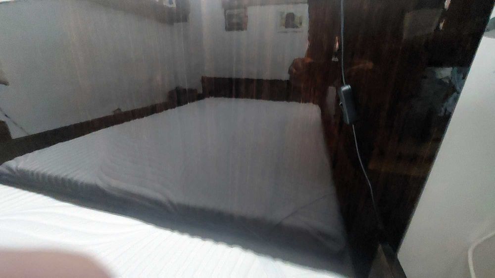 Cama e colchão Bom Repouso 183x133