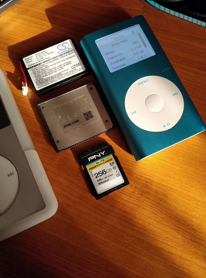 Apple iPod Mini 2gen 256gb Blue (iFlash)