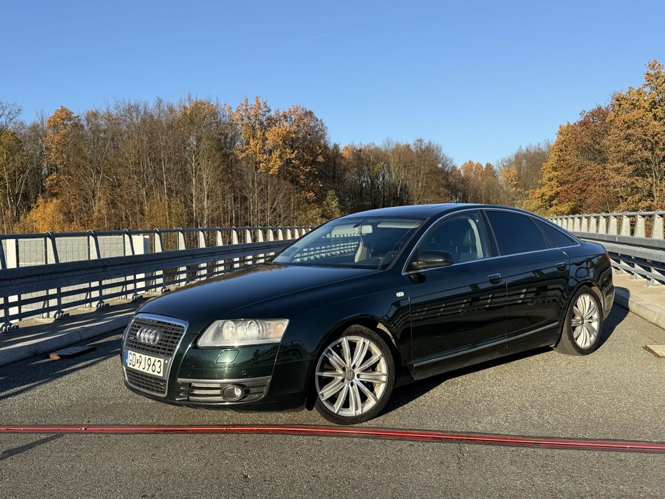 Piekne Audi A6 C6 3.0 TDI 4x4 automat zielony metallic