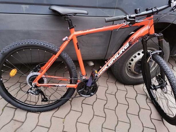 Nowy rower Nakamura 27,5"  XL Kraków czarny pomarańczowy