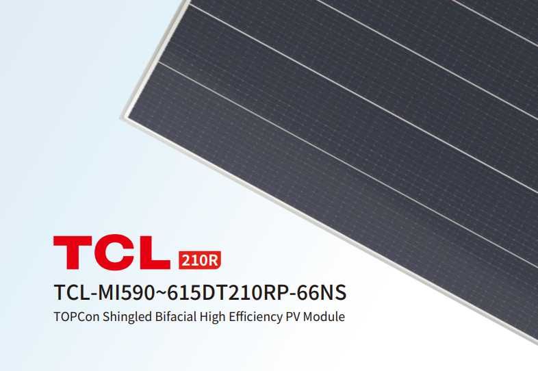 Módulo TCL 615W DT210RP-66NS Bifacial - PROMO