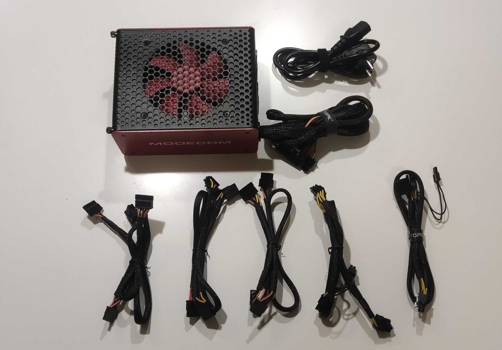 Zasilacz MODECOM Volcano 750W 80+ Bronze – Modularny, Sprawny