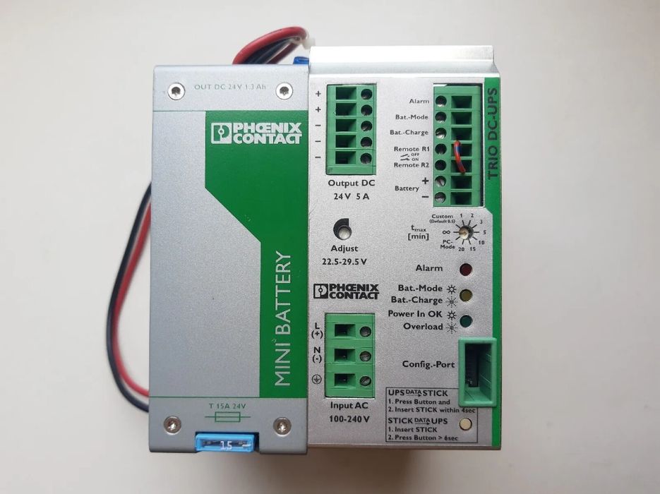 Phoenix Contact 2866611 UPS джерело безперебійного живлення 24В DC/5А