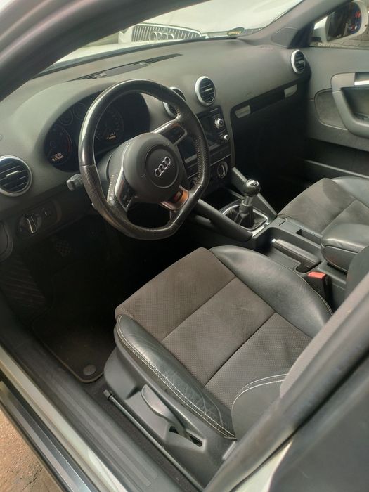 Audi A3 8P A4 B6 B7 A6 C6 kierownica multifunkcja trójramienna ścięta