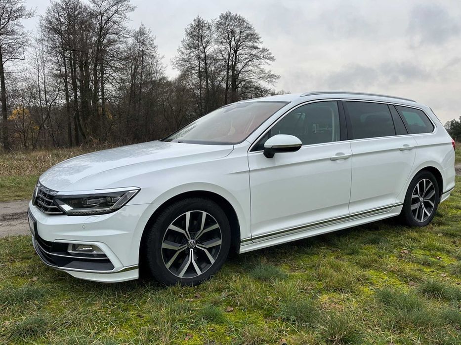 Volkswagen Passat Kombi B8, 2.0 TDI 190 KM, rok 2017, wersja R-Line