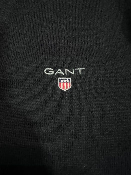 Мужской шерстяной кардиган свитер блейзер Gant гант чоловічий светр