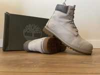 Buty timberland  premium 6 nich wp nubuck light grey 39.5