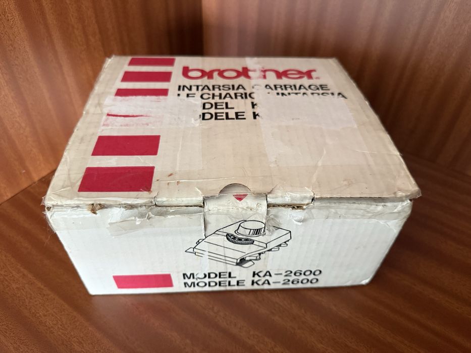 Brother KA 2600 - Carro de Intarsia original