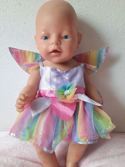 Комплект набор одежда для кукол пупса Беби борна комбинезон шапка