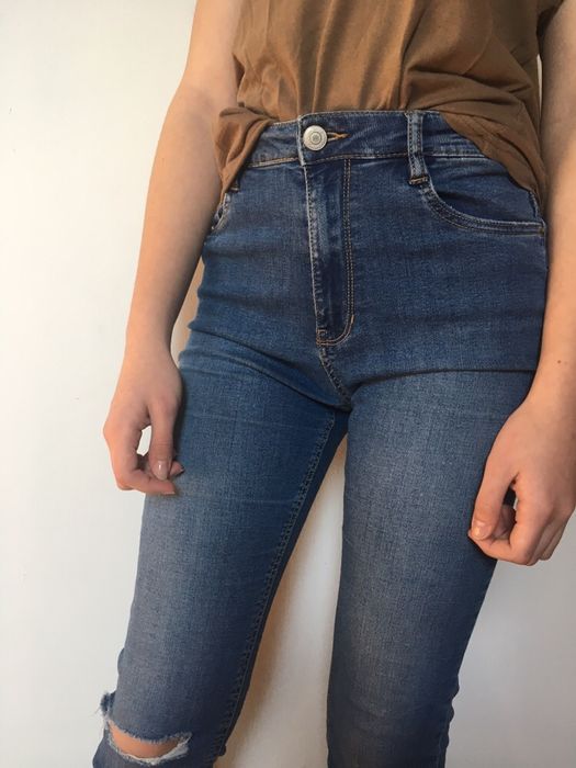 jeansy bershka 36