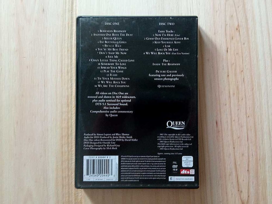 DVD Queen - Greatest Video Hits 1