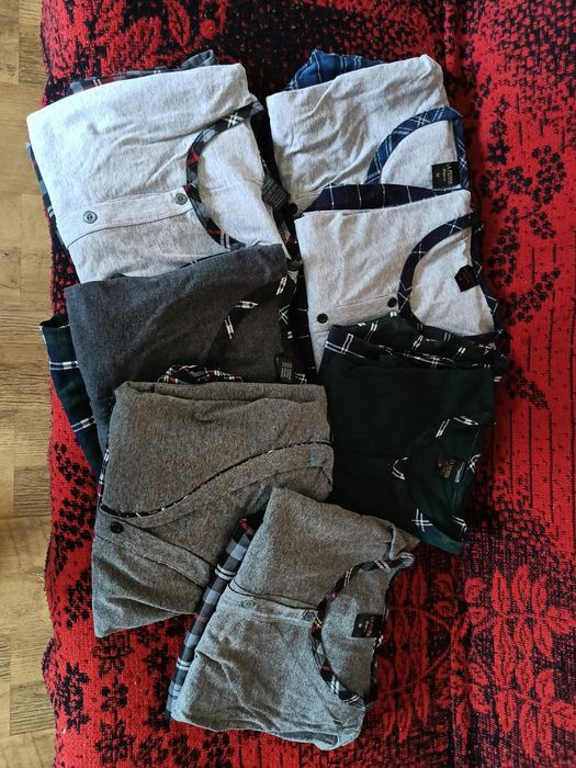 Piżamy męskie bawełniane