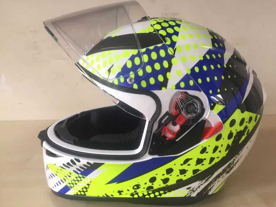 Kask motocyklowy moAGV K-3 SV POP – stan jak nowy! Rozmiar XS