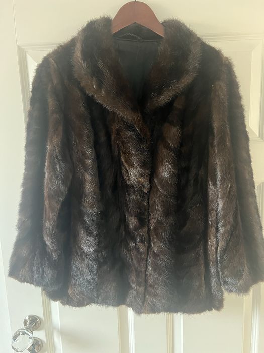 Futro naturalne z norek