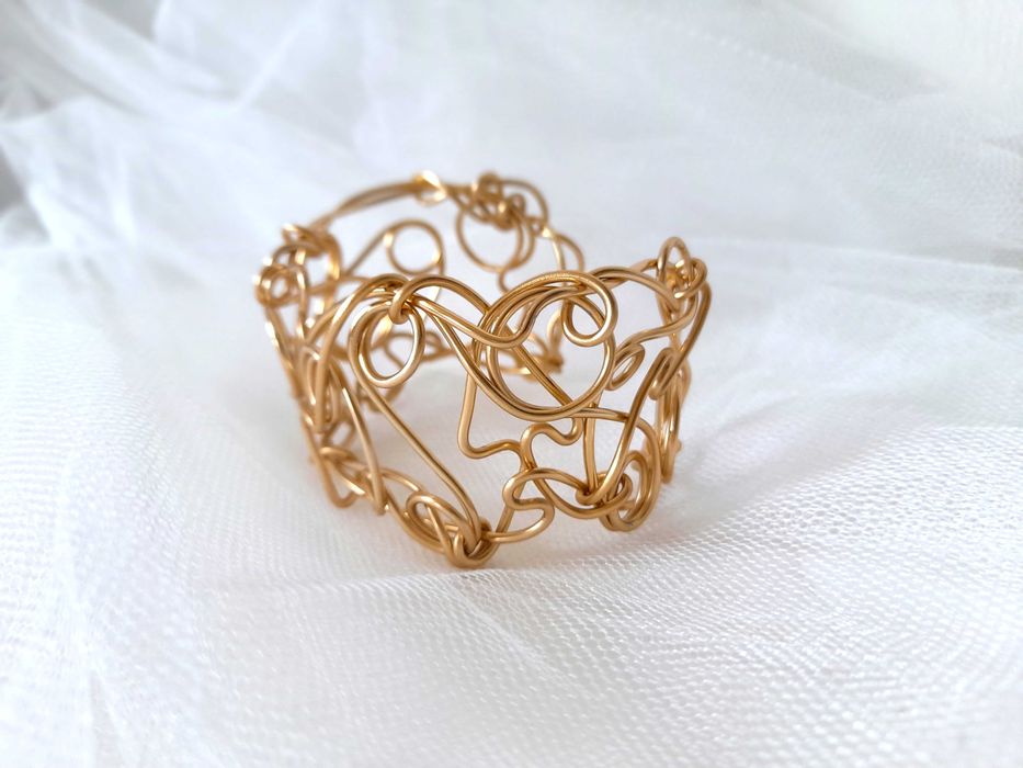 Bracelete artística de cerimónia