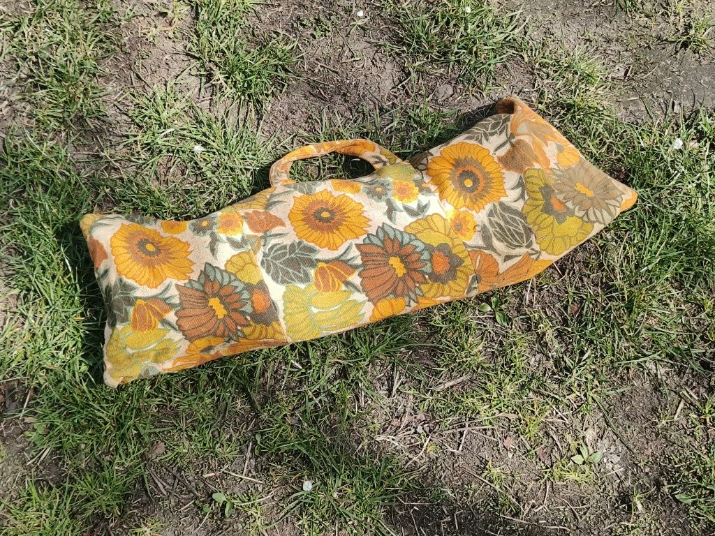 Stare Aluminiowe Krzesło Składane PRL Vintage Krzesełko Z Oparciem