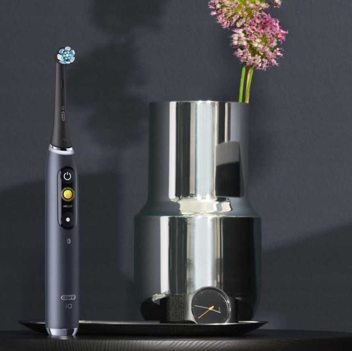 SZCZOTECZKA Oral-B io 9 CZARNA Elektryczna 7 Trybów +2 Końcówki GRATIS