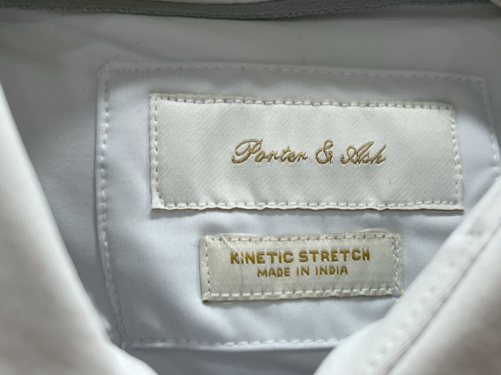 Biała koszula premium marki Porter&Ash Casual
