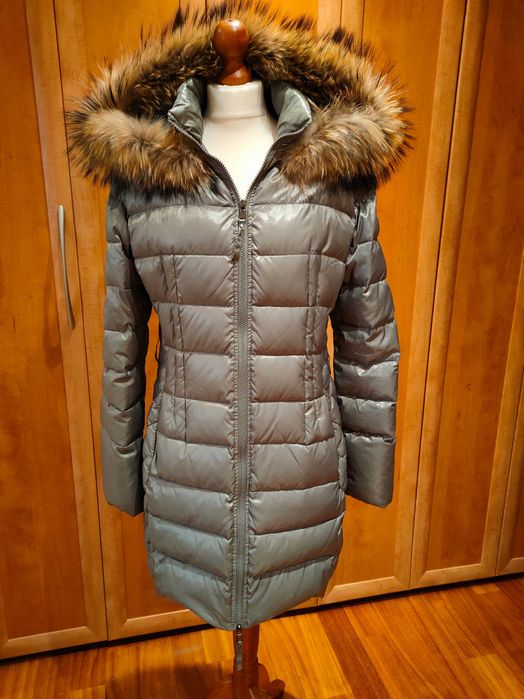Kurtka puchowa damska ,z kapturem, firmy HEXELINIE , rozm. L