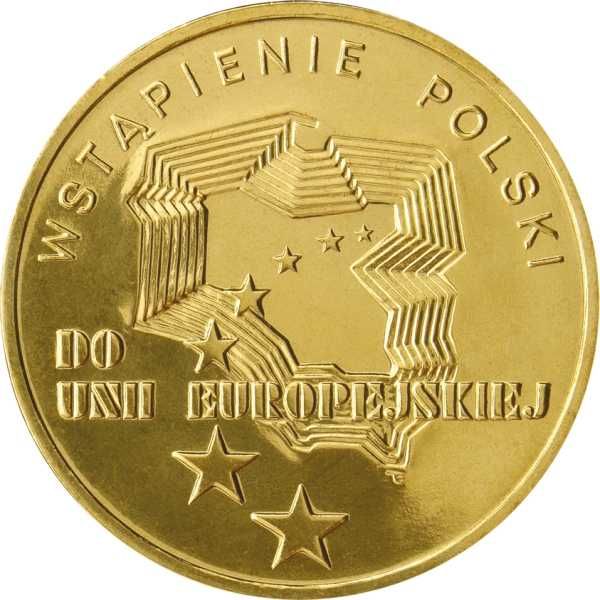 2 zł Wstąpienie Polski do Unii Europejskiej 2004r