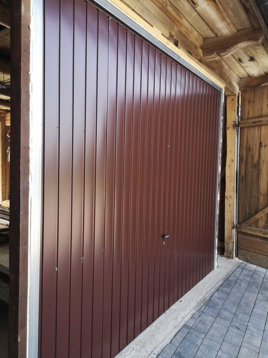 Brama garażowa uchylna 3000x2100 antracyt grafit brąz czarna uchył