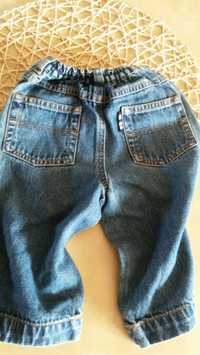 Spodnie jeansy dżinsy 6-9 miesięcy