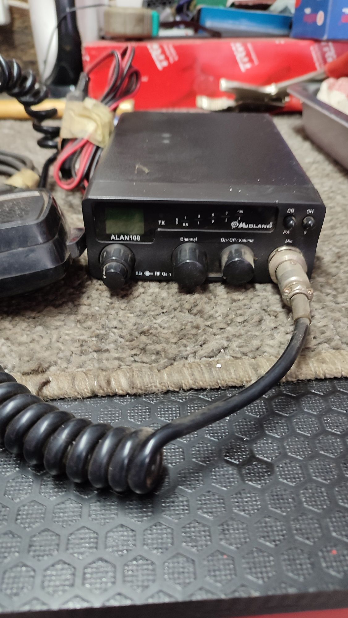 CB radio Midland Alan 109+Antena Sirio