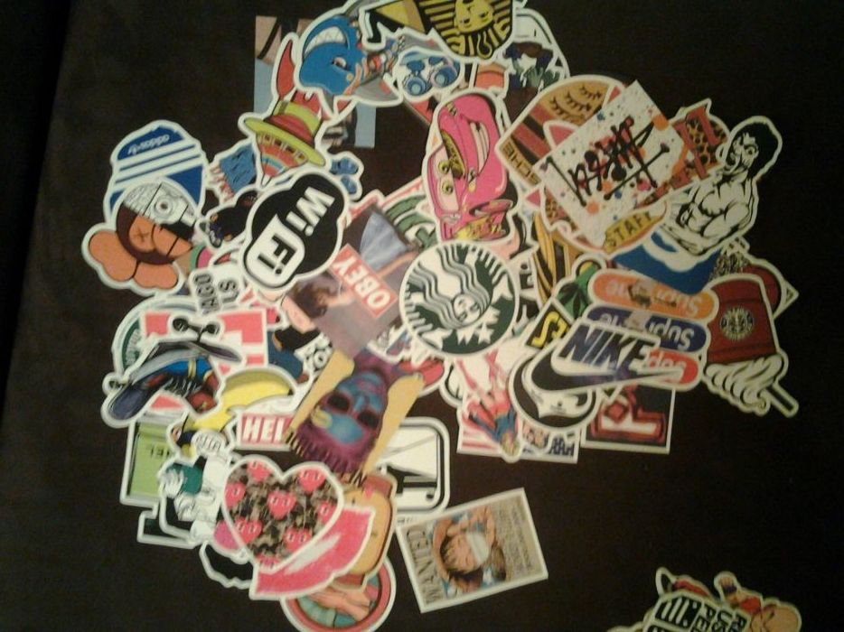 PoP Fancy Rock Surf Skate Movie Stickers-Diversos,15und,Tenho centenas