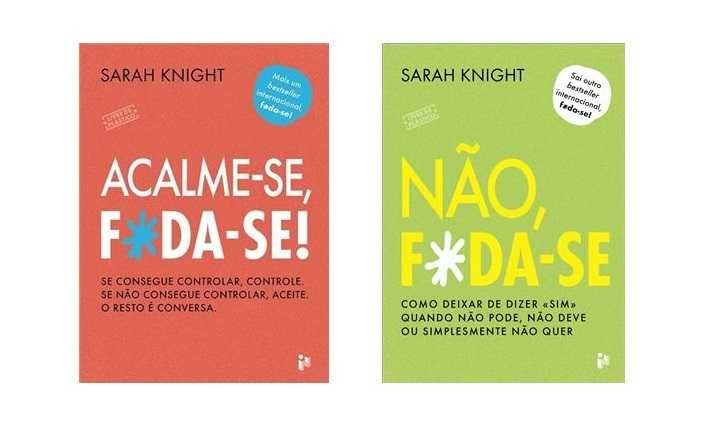 Sarah Knight: Acalme-se, F*da-se! / Não, F*da-se! - Desde 7€