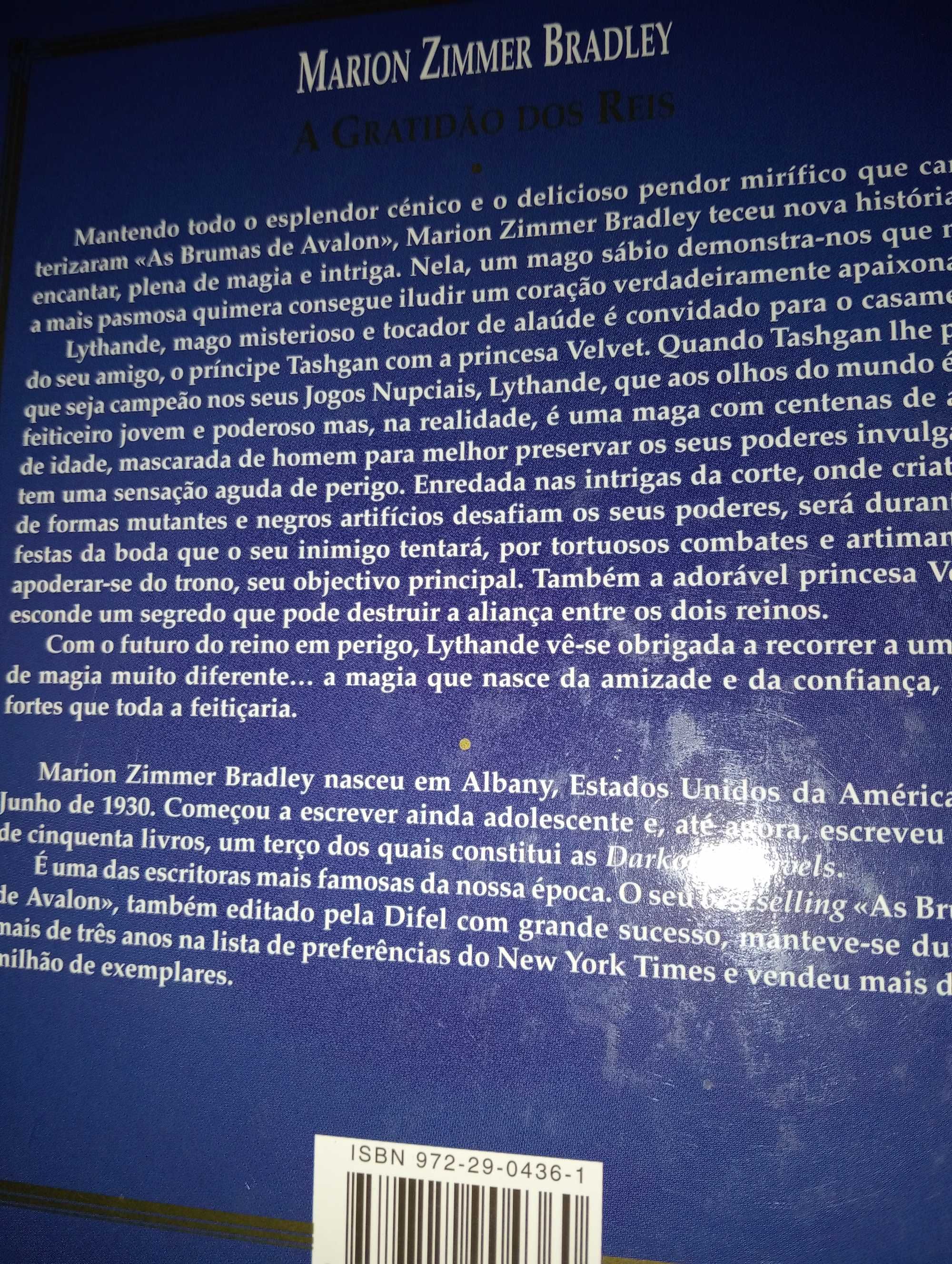 A gratidão dos reis Marion Zimmer Bradley