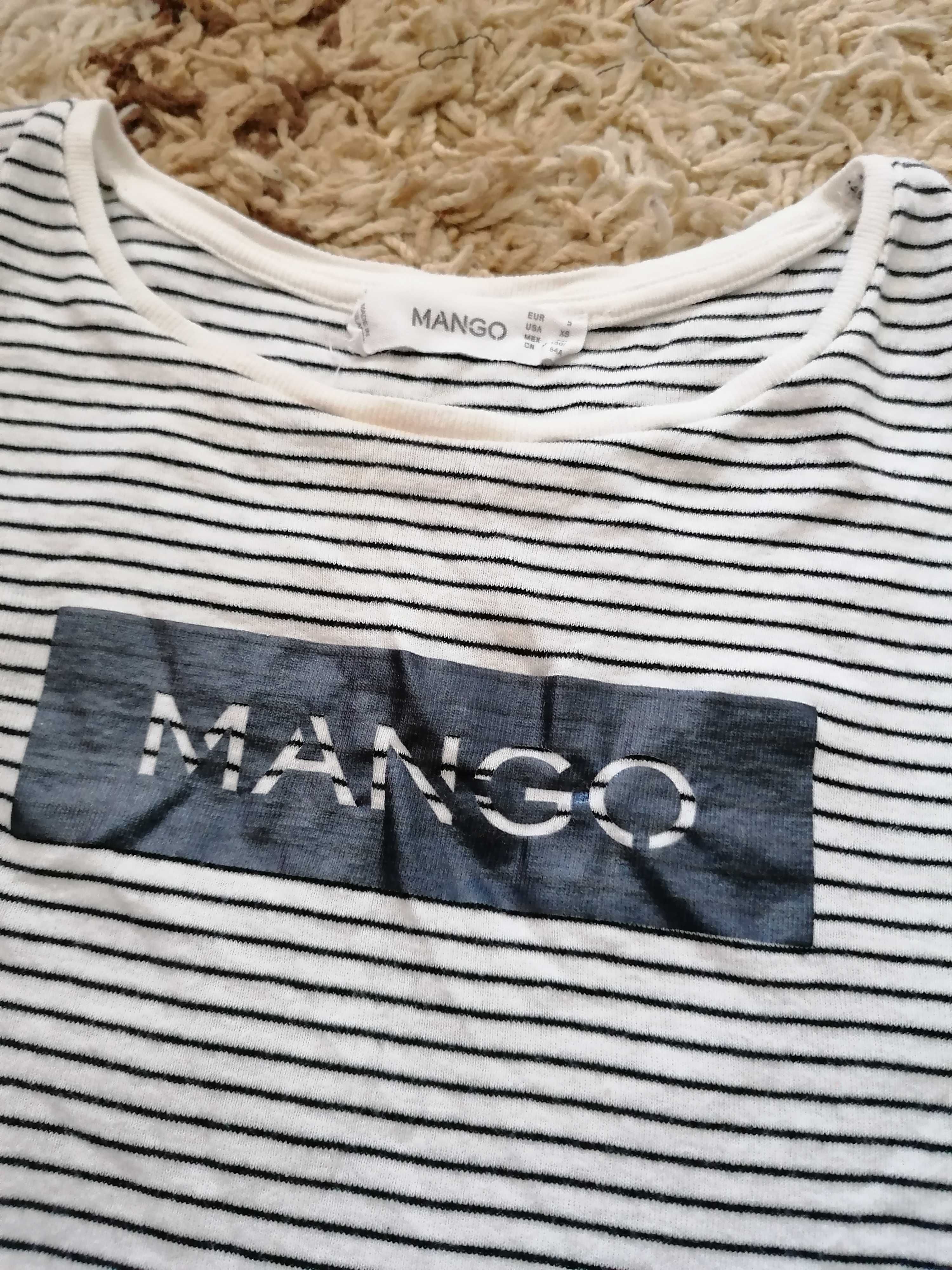 Mango фирменная футболка\S