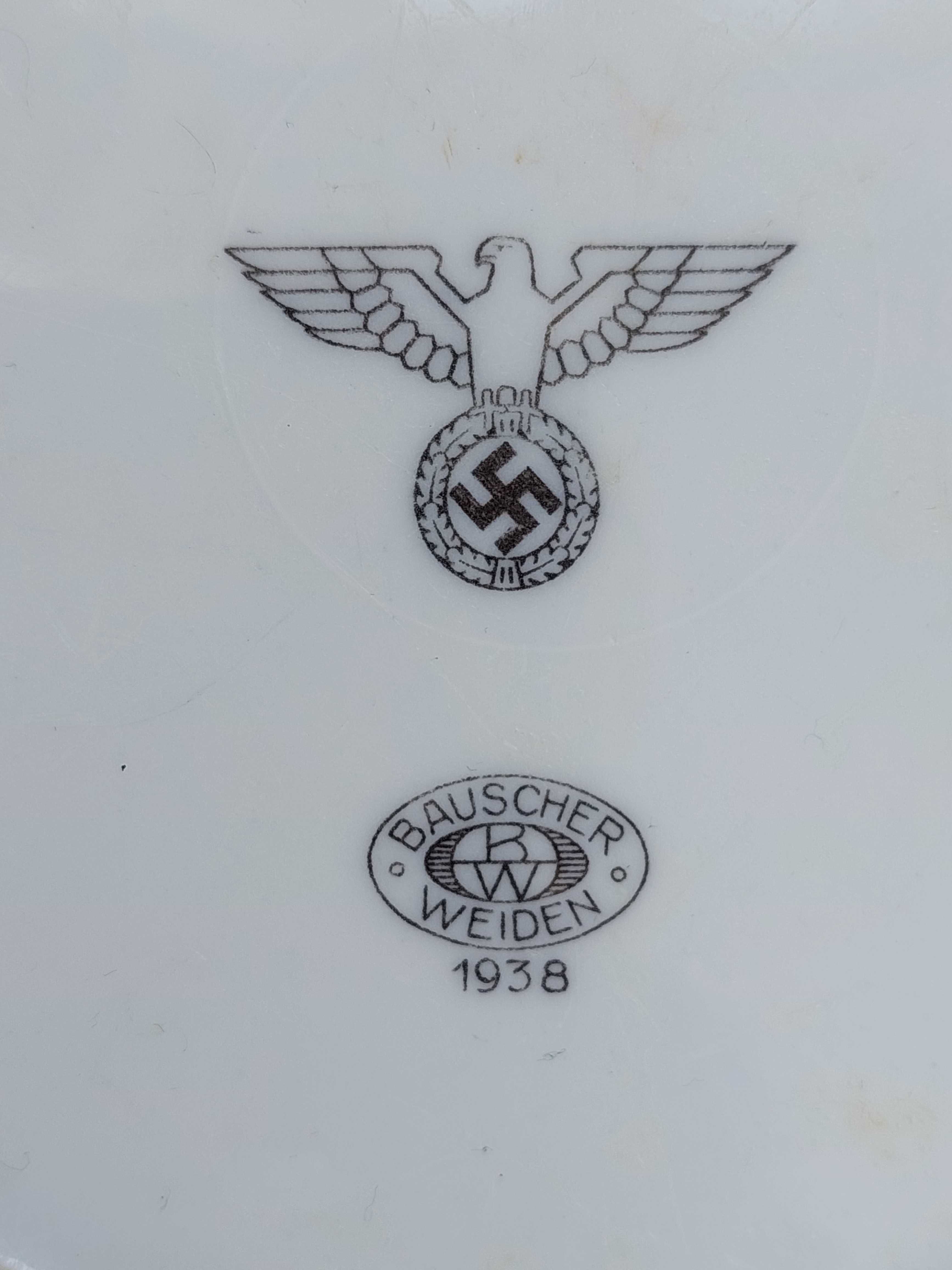 Немецкая тарелка 1938 г.
