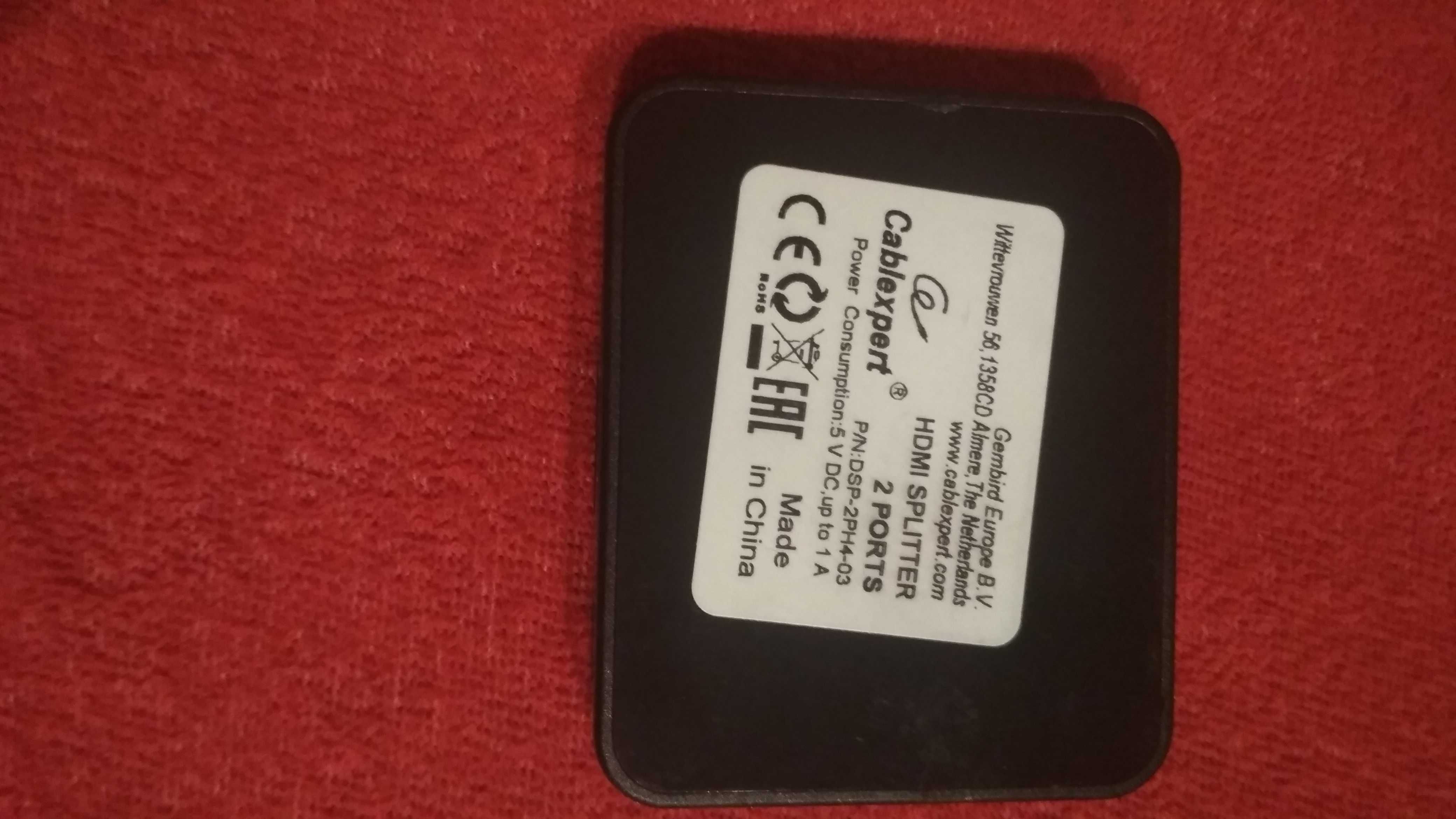 Rozdzielacz/Splitter HDMI Gembird DSP-2PH4-03