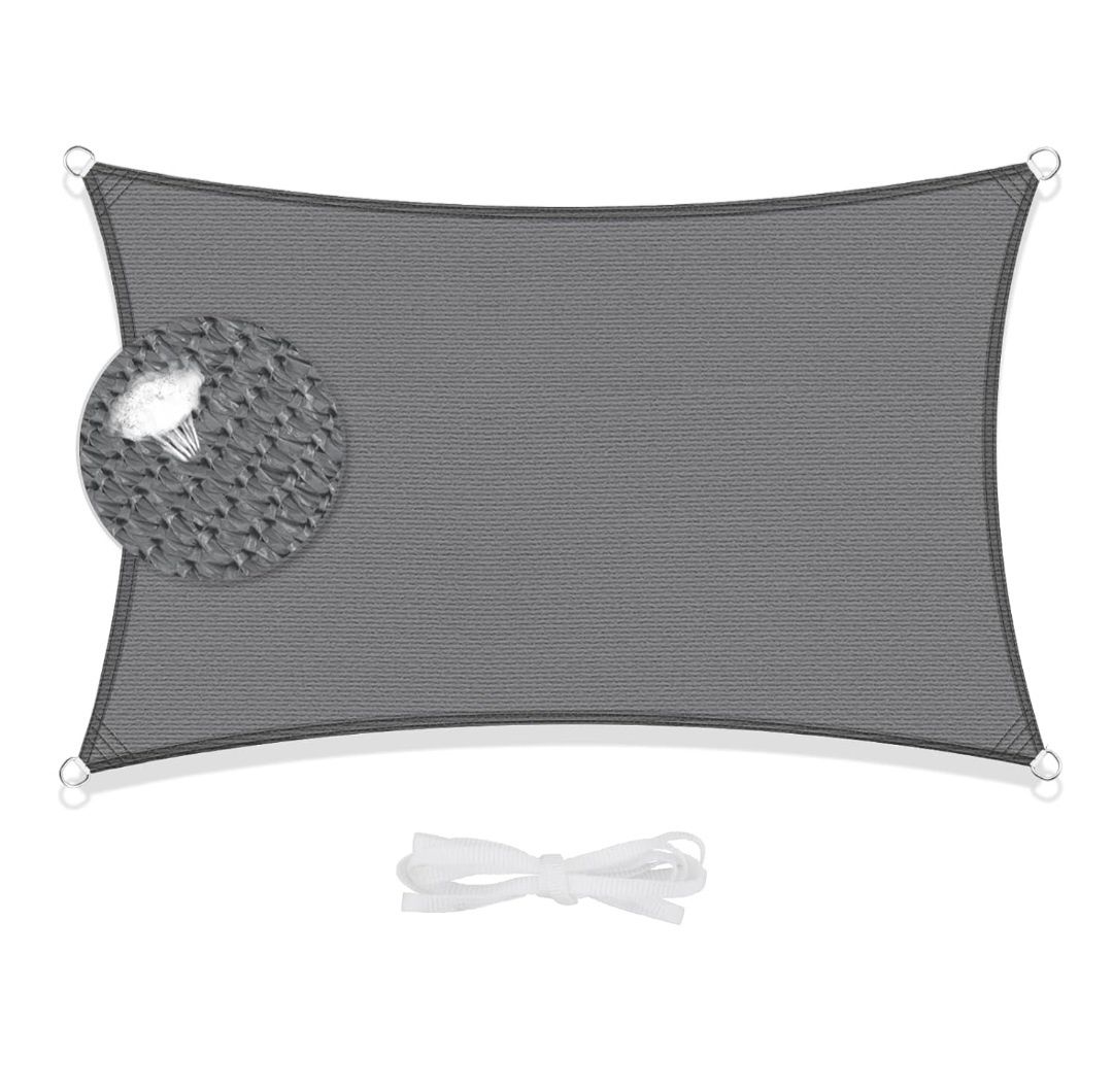 AXT SHADE żagiel przeciwsłoneczny na balkon taras 4m x 6m HDPE
