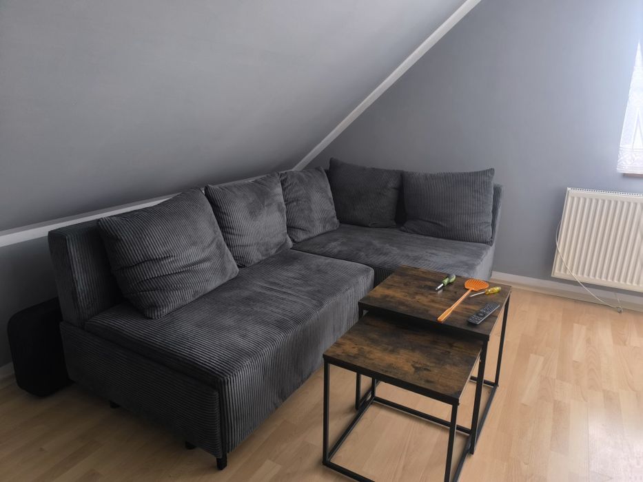 Narożnik z funkcją spania