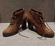 Botas em pele Mango 37