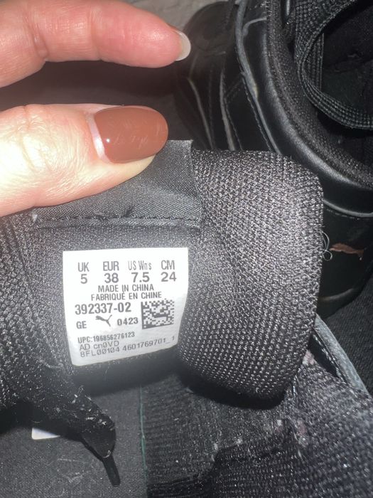 Хайтопи ,черевики Puma 38р.