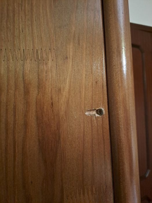 Movel madeira estante com gavetas Cerne