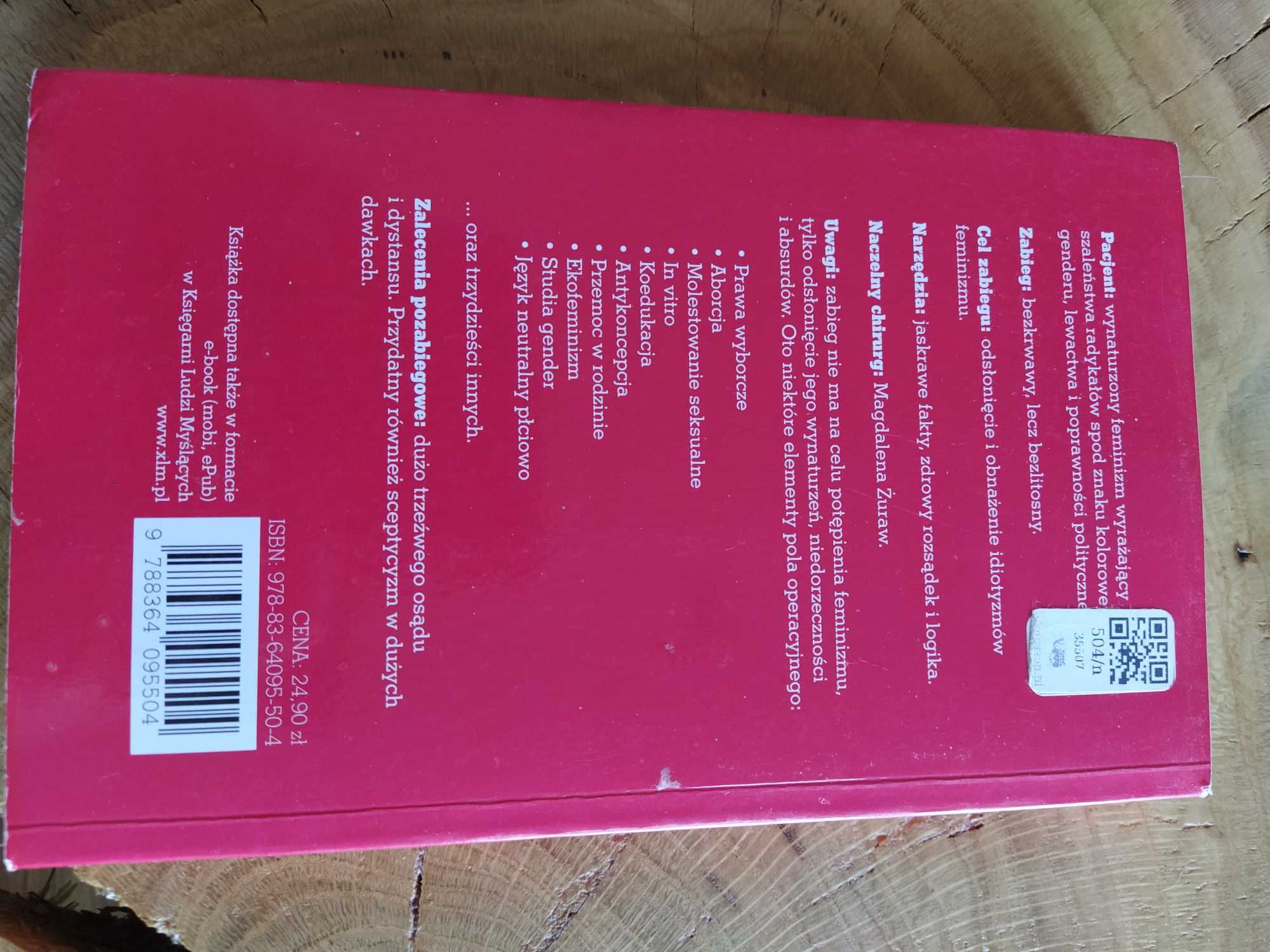 Książka Idiotyzmy feminizmu Magdalena Żuraw