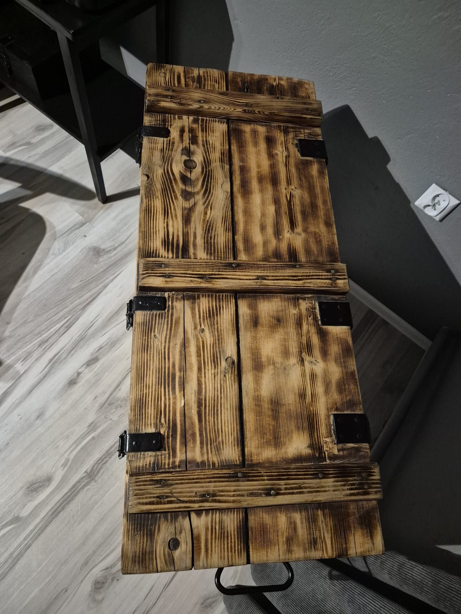 toaletka stolik konsola loft