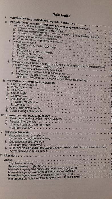 Vademecum hotelarza poradnik dla rozpoczynających działalność