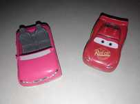Carro Barbie + Carro Faisca Mcqueen
