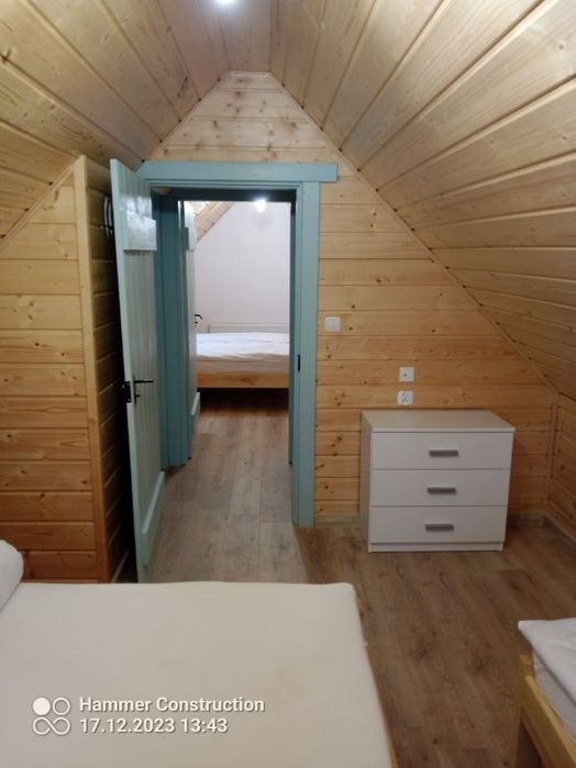 Domki apartamentowe z balią i widokiem na jezioro na Kaszubach 400 zl